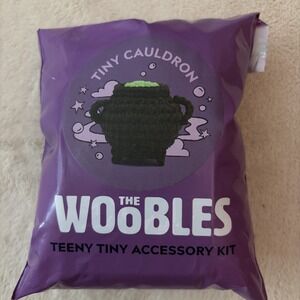 Brand New The Woobles Tiny Cauldron Teeny Tiny Accessory Crochet Kit